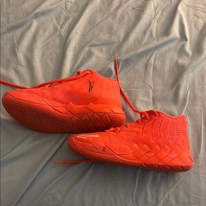 Lamelo ball breast cancer awareness basketball shoes